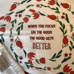 Positive Thinking Tea Towel